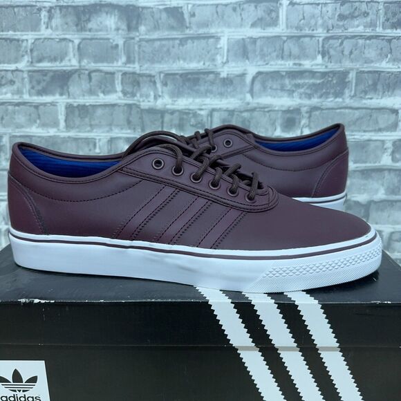 Adidas Men's Burgundy Low Sneakers Shoes Size 12 New - Picture 2 of 7